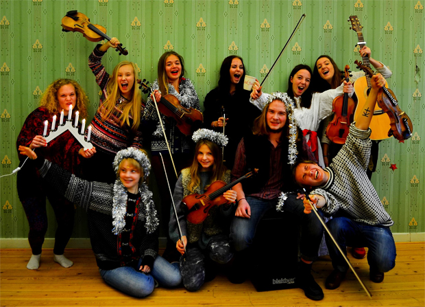 Musikkonservatoriet Falun - Julkonsert med Folkmusikeleverna